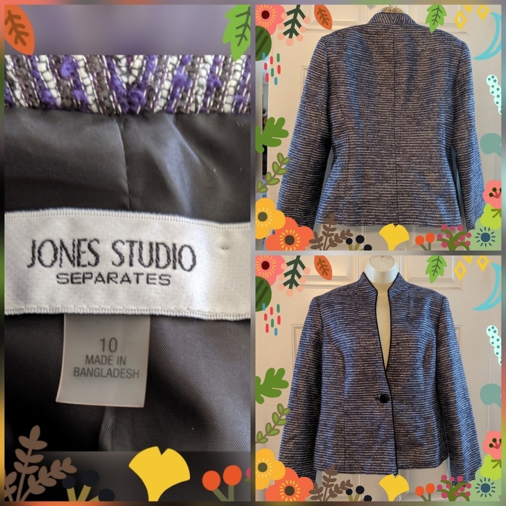 JONES STUDIO SEPARATES DRESS BLAZER